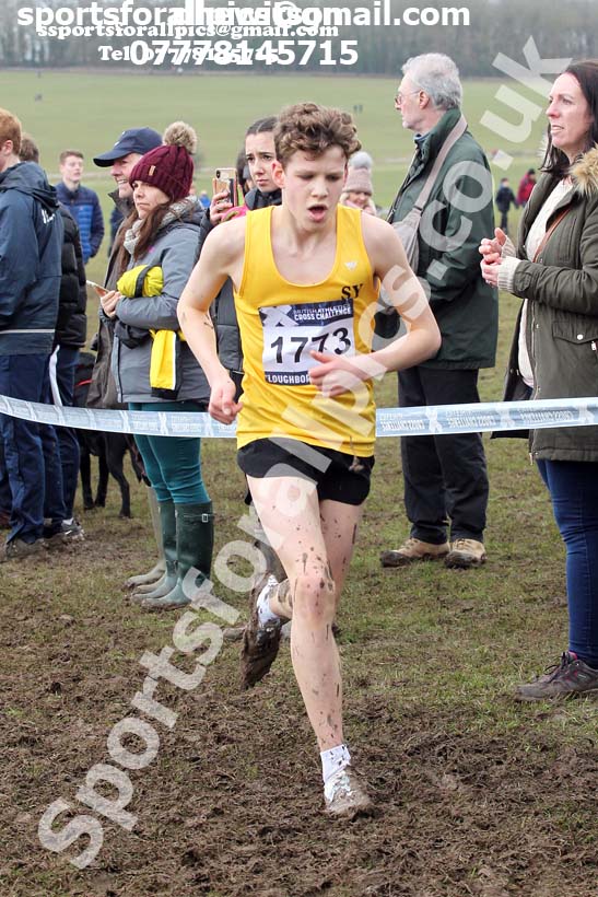 Boys under-15s, 2020 British Athletics Inter Counties Cross Country Champs., Prestwold Hall, Loughborough. Photo: David T. Hewitson/Sports for All Pics